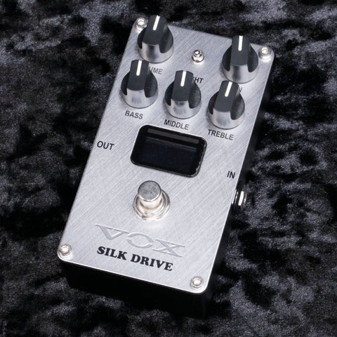 VOX SILK DRIVE オーバードライブ VOX / VALVENERGY SILK DRIVEをレビュー。真空管＋プリアンプ的な