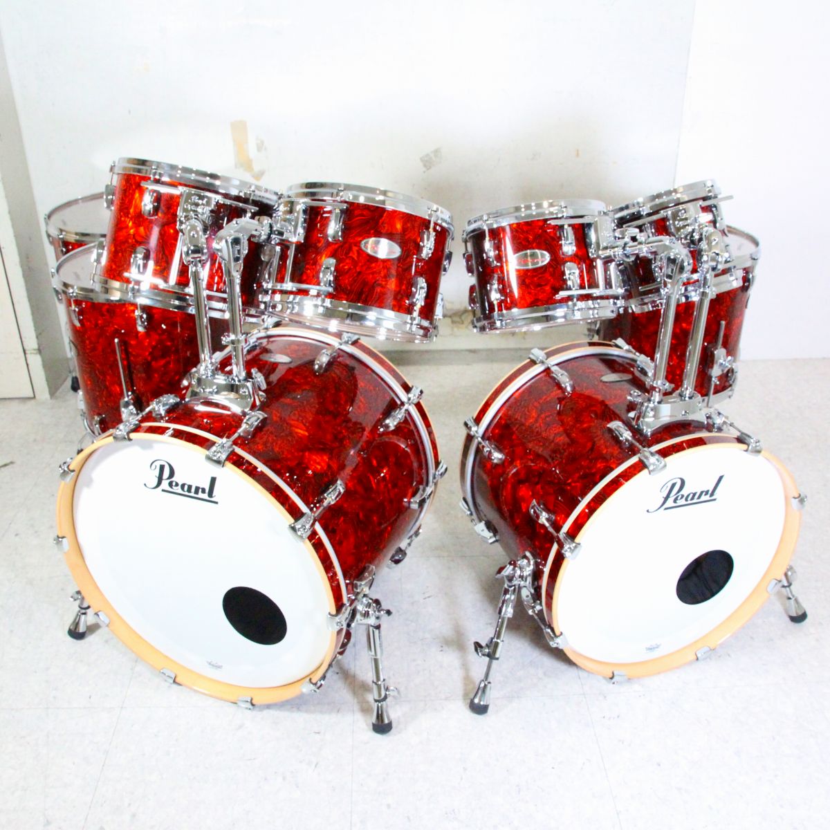 中古】PEARL / REFERENCE 9pcs #419 Burnt Orange Abaloneプロラケ
