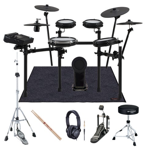 Roland / TD316 DW2000AキックペダルとTAMA1stChairと純正マットTDM10 Roland / TD316 DW2000AキックペダルとTAMA1stChairと純正マットTDM10