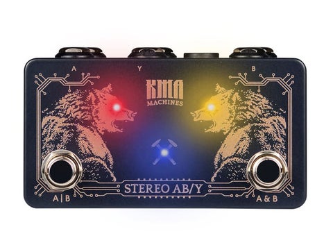 KMA MACHINES ABY スイッチャー KMA MACHINES / Passive Stereo AB/Y Stereo AB/Y Box パッシブ