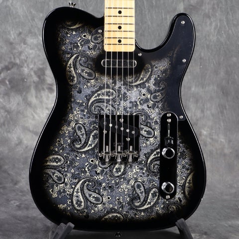 《WEBSHOPクリアランスセール》Fender / Made in Japan Limited Telecaster Maple Fingerboard Black Paisley フェンダー [限定モデル]【3.46kg】[S/N JD25033226]