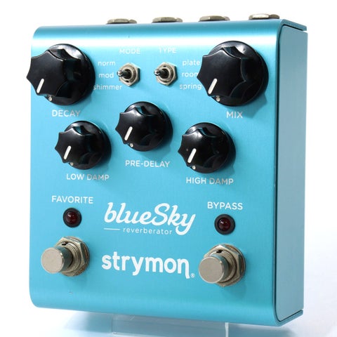 売約済みStrymon elcapistan v1, Blue Sky v1 中古】STRYMON / blueSky V1 / reverbrator 【池袋店】 | リバーブ