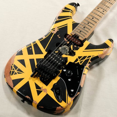 EVH / Limited Edition Striped Series Frankenstein Frankie Black