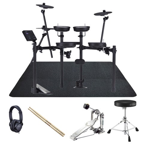 Roland / TD-07DMK PEARL製ペダルとヤマハ製イスを使ったフルセット w/SELVAマット