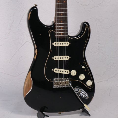 【中古】Fender Custom Shop / 2017 LTD Stratocaster Relic RWFB Roasted-neck Dual-Mag/PU C/R Black 【名古屋栄店】