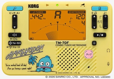 KORG / TM-70C SHG サンリオコラボ ハンギョドン Tuner Metronome