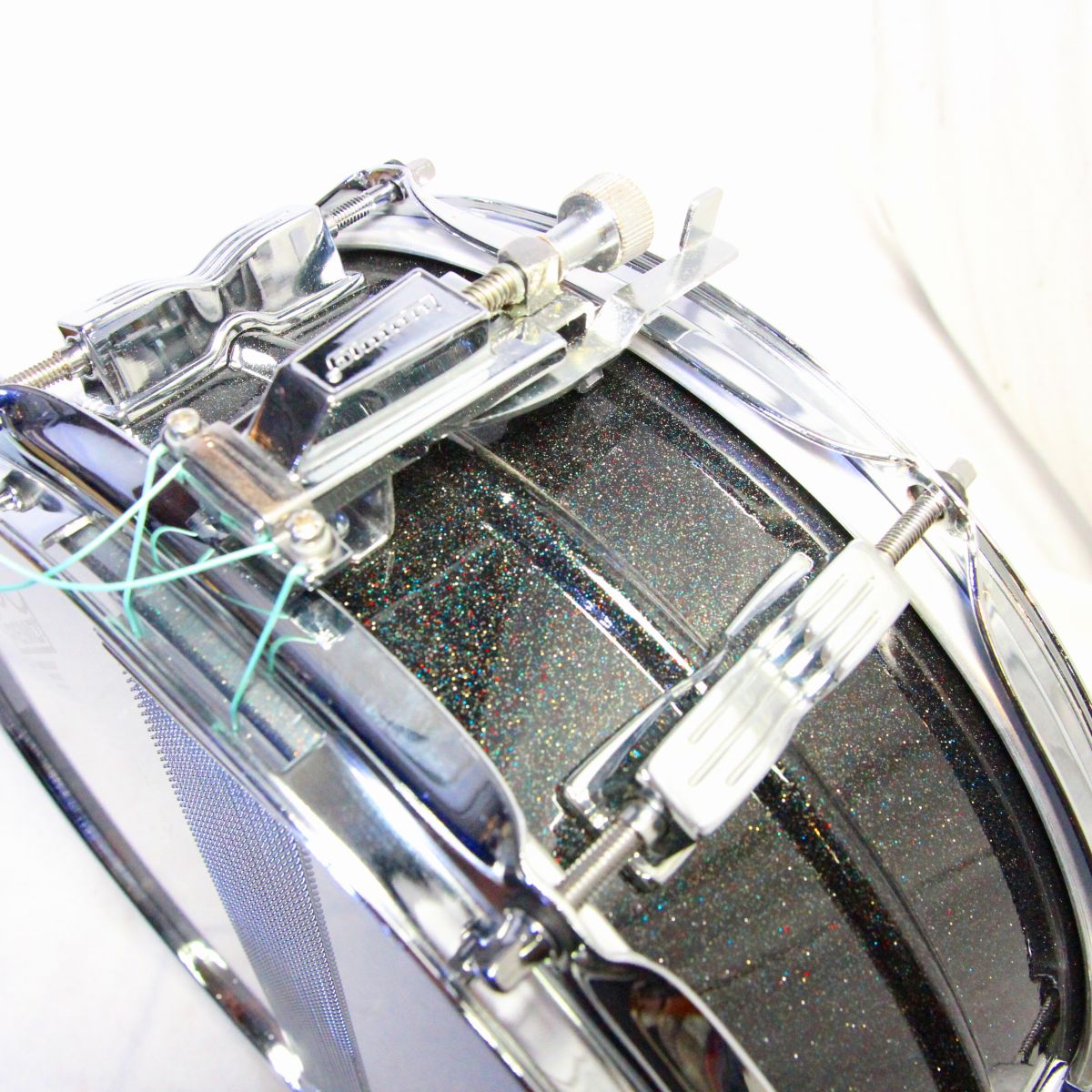 中古】LUDWIG / LM404 Acrolite 14x5 Black Galaxy アクロライト