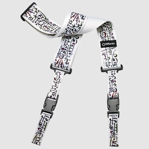 DiMarzio / STEVE VAI Cliplock DD2242 ART STRAP WHITE【渋谷店