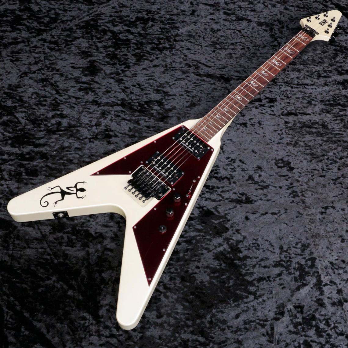 中古】ESP / LIZARD SPECIAL V /Pearl White YUKIi Model 【新宿店