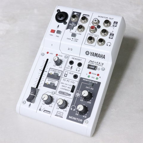 中古】YAMAHA / AG03 Web Casting Mixer 【梅田店】 | アナログ 中古】YAMAHA / AG03 Web Casting Mixer 【梅田店】 | アナログ