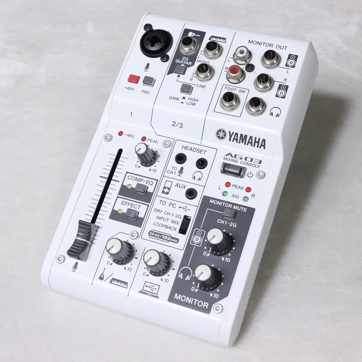 お*ち様 YAMAHA AG03 未使用品 中古】YAMAHA / AG03 Web Casting Mixer 【梅田店】 | アナログ