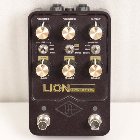 【中古】UNIVERSAL AUDIO / UAFX Lion 68 Super Lead Amp 【心斎橋店】