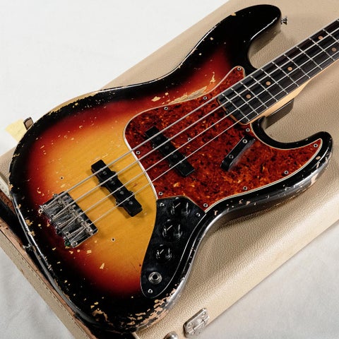 【Vintage】Fender / 1964 Jazz Bass Sunburst 【渋谷店】《05VG》