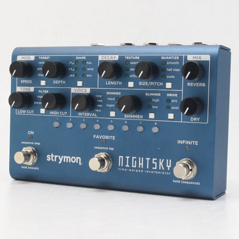 Strymon Nightsky エフェクター 未使用品 中古】 STRYMON / NIGHTSKY 【御茶ノ水本店】 | リバーブ/エコー