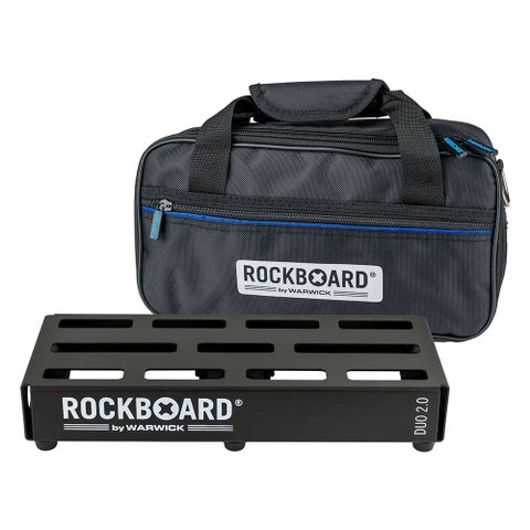 Warwick エフェクトペダルバッグ RockBoard Effects Pedal Bag No.12 mxn26g8 RockBoard by WARWICK / DUO 2.0, Pedalboard with Gig Bag Pedalboard