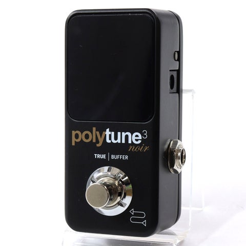 【未使用品】TC ELECTRONIC POLYTUNE 3 NOIR TC Electronic Polytune 3 Noir Tuner Pedal