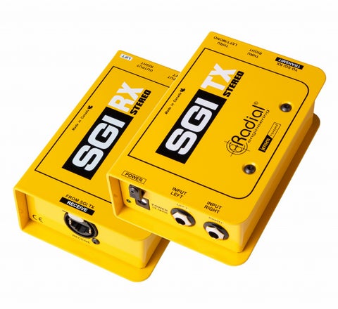 《在庫有り》【新製品】Radial / SGI Stereo TX/RX Stereo Instrument Line Driver 高性能ステレオラインドライバーシステム【国内正規代理店商品】