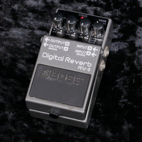 ギター BOSS Digital Reverb RV-5 Amazon | BOSS ボス デジタル・リバーブ Digital Reverb RV-5(T
