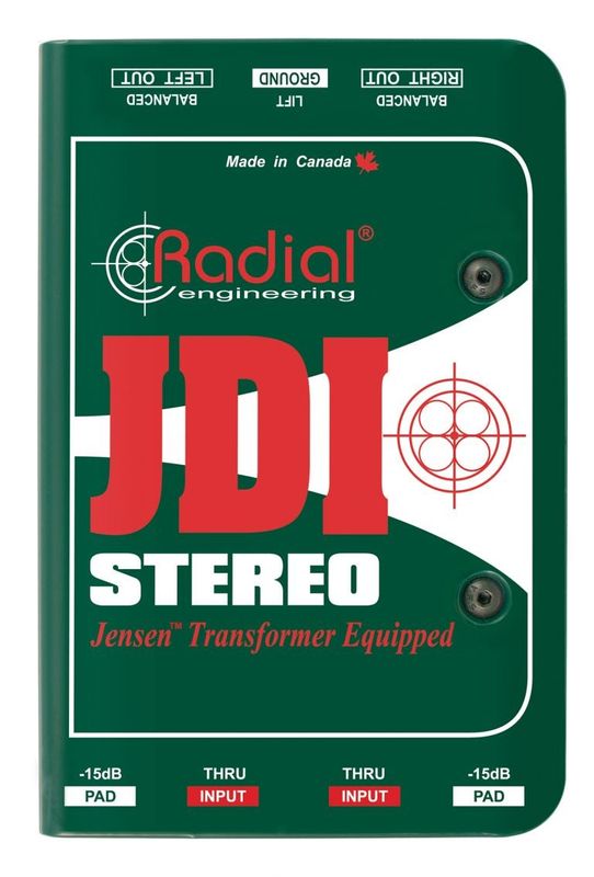 在庫有り》[パッシブDI「JDI」の2ch仕様モデル] Radial / JDI Stereo