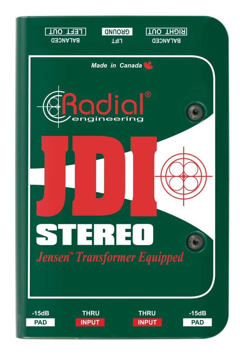 在庫有り》[パッシブDI「JDI」の2ch仕様モデル] Radial / JDI Stereo