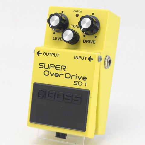 ★USED★BOSS SUPER Over Drive SD-1 1983年製 BOSS SD-1 SUPER Over Drive W/Box 1993 Vintage Guitar Pedal