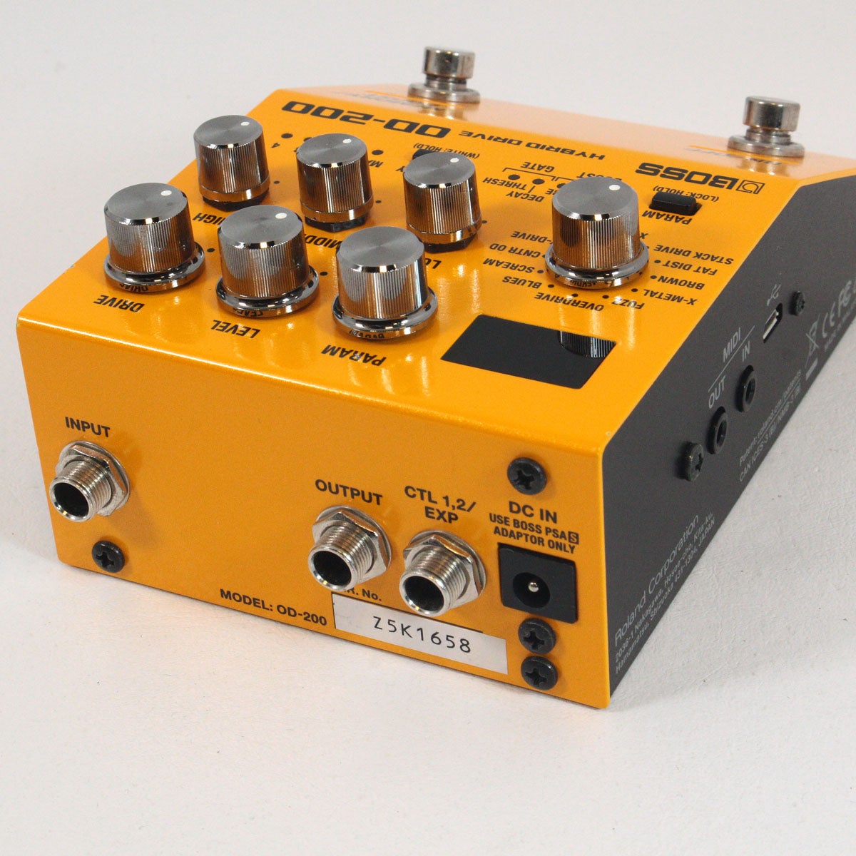 【送料無料・匿名配送】BOSS OD-200 ハイブリッドドライブ【中古品】 中古】BOSS / OD-200 Hybrid Drive 【渋谷店】 | オーバードライブ