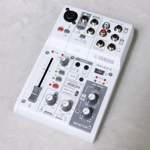 YAMAHA AG03MK2 アナログミキサー 動作確認済み ヤマハ | AG03MK2 - AG Series - 概要