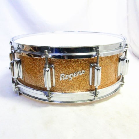中古】ROGERS / 1960s No.32 Wood Dynasonic 14x5 Sparkling Gold