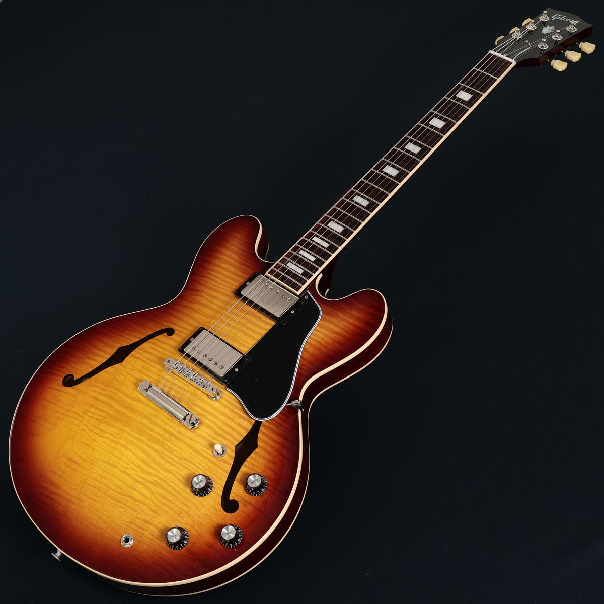 特典付き！》(実物画像) Gibson / ES-335 Figured Iced Tea [3.45kg