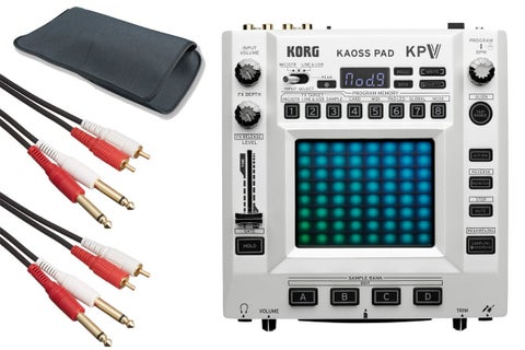 KORG コルグ / KAOSS PAD V(KPV) [RCA-PHONEデュアルケーブル 2本セット] DYNAMIC EFFECT SAMPLER