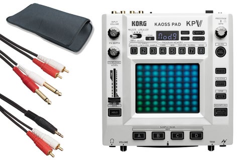 KORG コルグ / KAOSS PAD V(KPV) [RCA-PHONEデュアルケーブル + ステレオミニ-RCAケーブル セット] DYNAMIC EFFECT SAMPLER