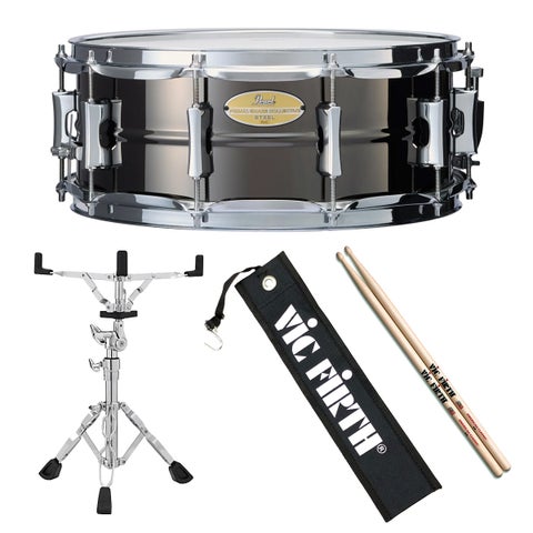 Pearl / PSC1455S/BN スネアドラム・スタート3点セット
