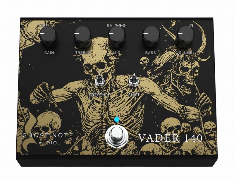 [Ampeg VH-140Cをベースに設計/豊富な倍音と圧倒的なゲイン量を実現]  Ghost Note Audio / VADER 140 Solid State Preamplifier プリアンプ ゴーストノートオーディオ【国内正規品】