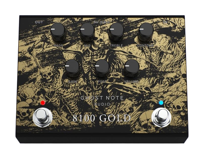 [Marshall Valvestate 8100をベースに設計]  Ghost Note Audio / 8100 GOLD Solid State Preamplifier プリアンプ ゴーストノートオーディオ【国内正規品】