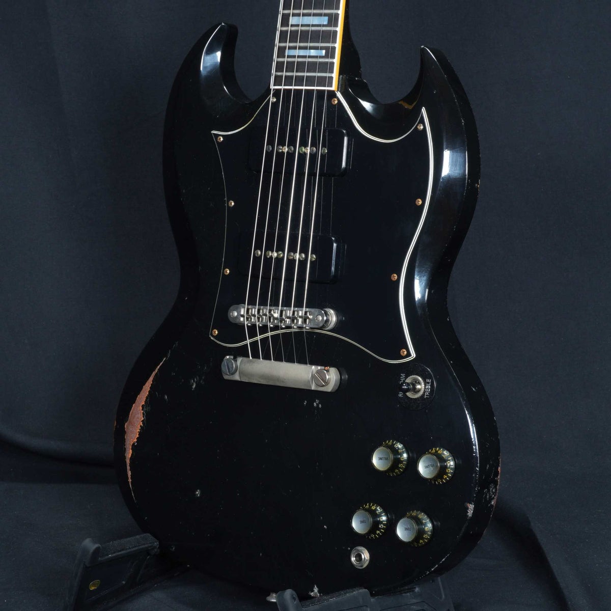 GIBSON CUSTOM / Limited Edition Murphy Lab SG Custom w/Batwing P