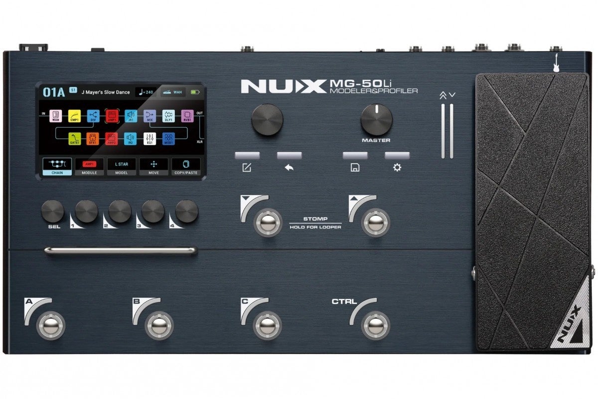 【送料込】NUX MG-50Li モデラー＆プロファイラー 本体　超美品 NUX / MG-50Li Modeler & Profiler Shadow Mist【国内正規品】【渋谷店