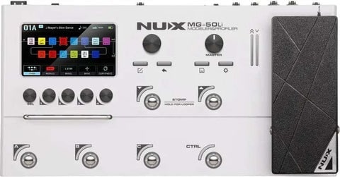 新製品】 NUX / MG-50Li Modeler & Profiler Cloud White マルチ