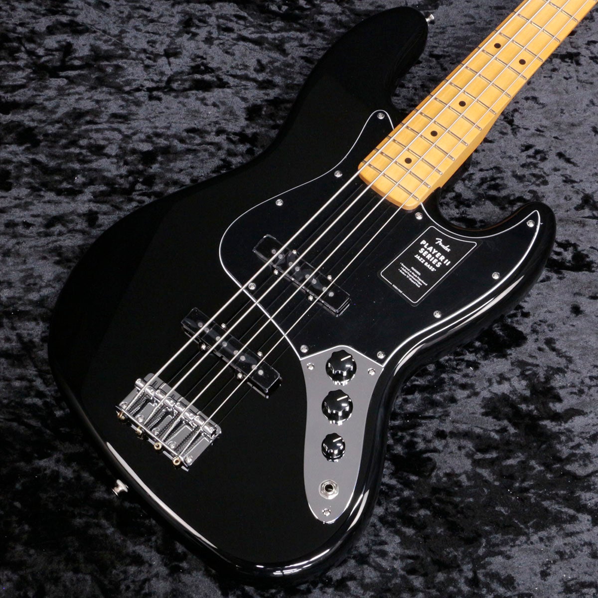 Fender Player Jazz Bass ブラック メイプル指板 Fender / Player II Jazz Bass Maple Fingerboard Black【新宿店