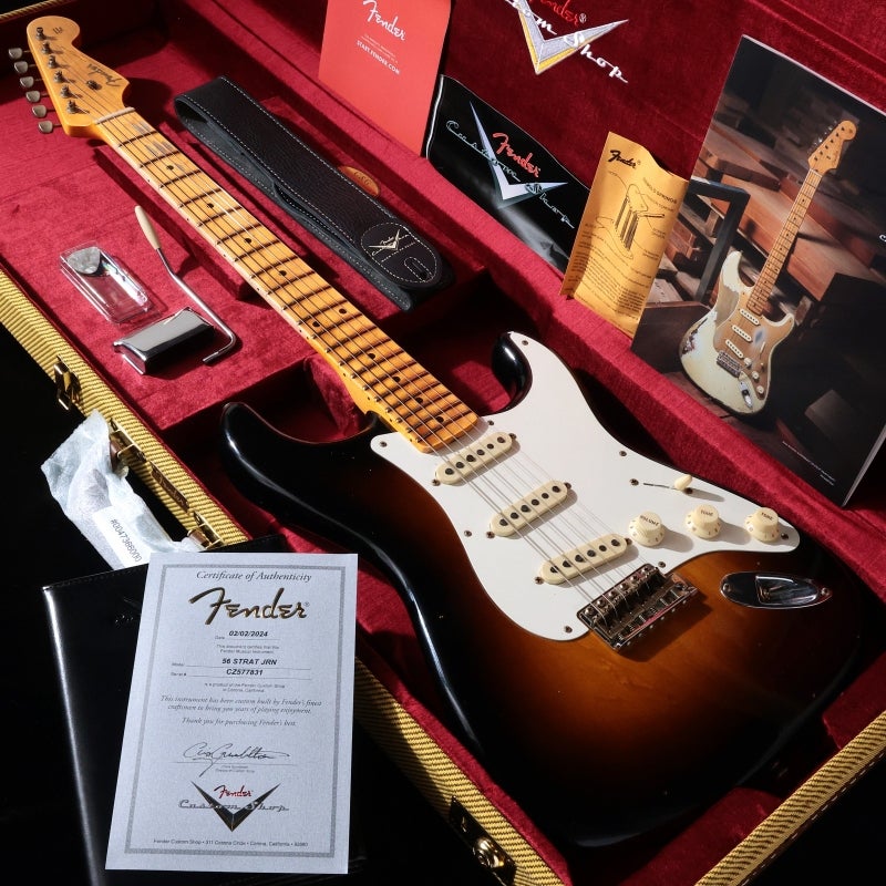 ギター Fender Custom Shop 1956 Strato CC Fender Custom Shop / 1956 Stratocaster Journeyman Relic Wide Fade