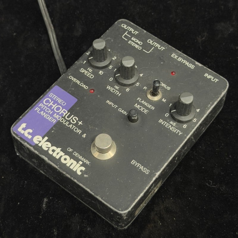 tc electronic SCF コーラス フランジャー ヴィンテージ】 名機 t.c. electronic SCF STEREO CHORUS + PITCH