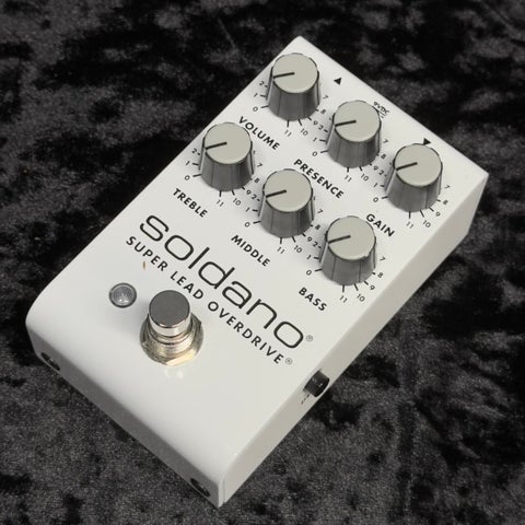 soldano SUPER LEAD OVERDRIVE 新品 SLO Pedal Custom Purple Super Lead Overdrive Purple Anodized