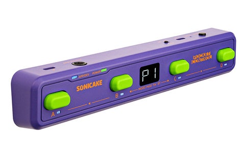 【新製品】 Sonicake / QCT-4PP Pocket Control PP パープル 充電式MIDIコントローラー ソニケーキ 【国内正規品】