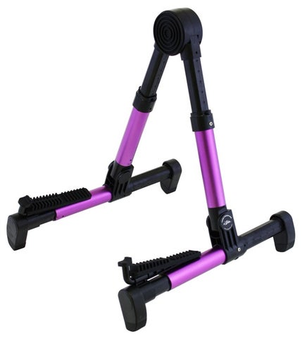 Aria アリア / GSC-220 Purple Guitar Stand 折りたたみギタースタンド【池袋店】