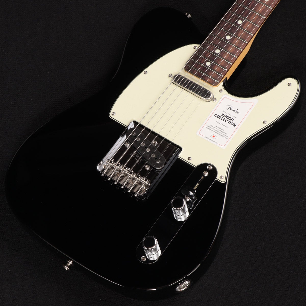 【極美品】Fender Japan Telecaster MIJ 未使用保管品 Fender / MIJ Junior Collection Telecaster Black ≪S/N:JD26001267