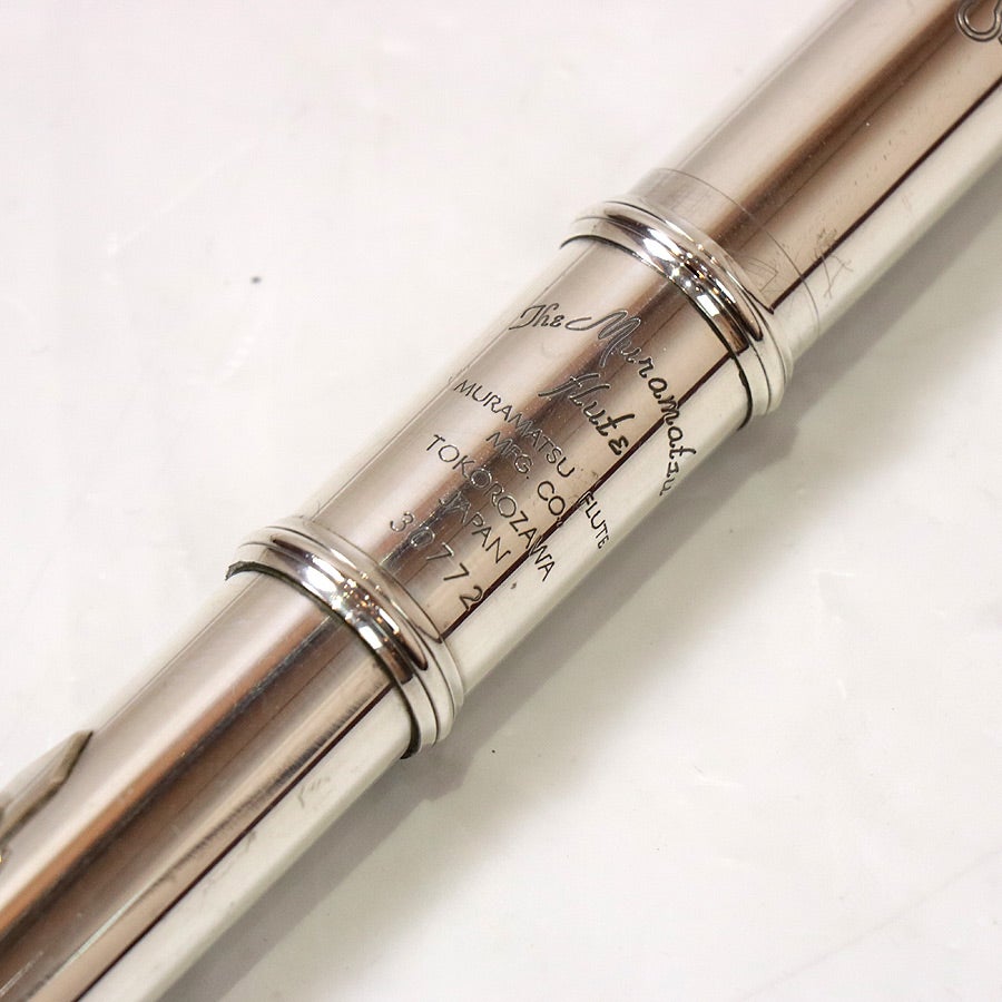 中古】MURAMATSU / ムラマツ AD CC 総銀製フルート 【1年保証