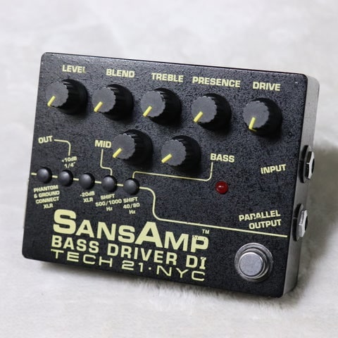TECH21 / SansAmp BASS DRIVER DI V2 サンズアンプ ベース用 オーバー