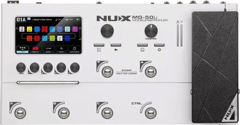 新製品】 NUX / MG-50Li Modeler & Profiler Cloud White マルチ