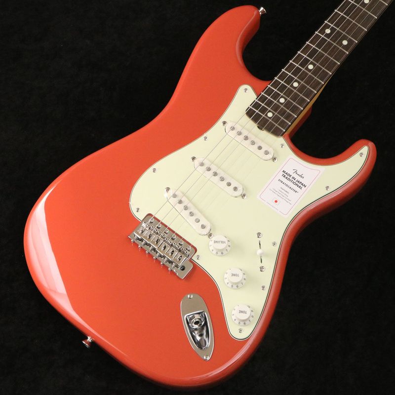 Fender / Made in Japan Traditional 60s Stratocaster Rosewood Fiesta Red (重量:3.24kg) 【御茶ノ水本店】