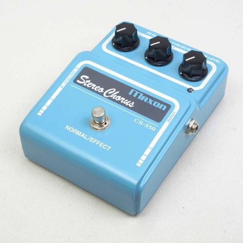 中古】Maxon / CS550 Stereo Chorus with AC Adapter コーラス 【横浜