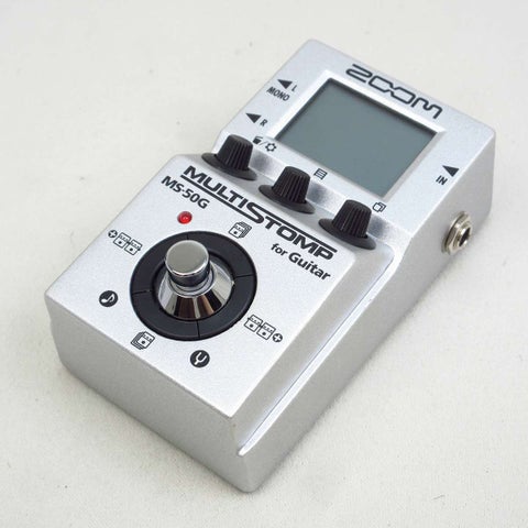中古】ZOOM / MS-50G MultiStomp Guitar Pedal マルチエフェクター